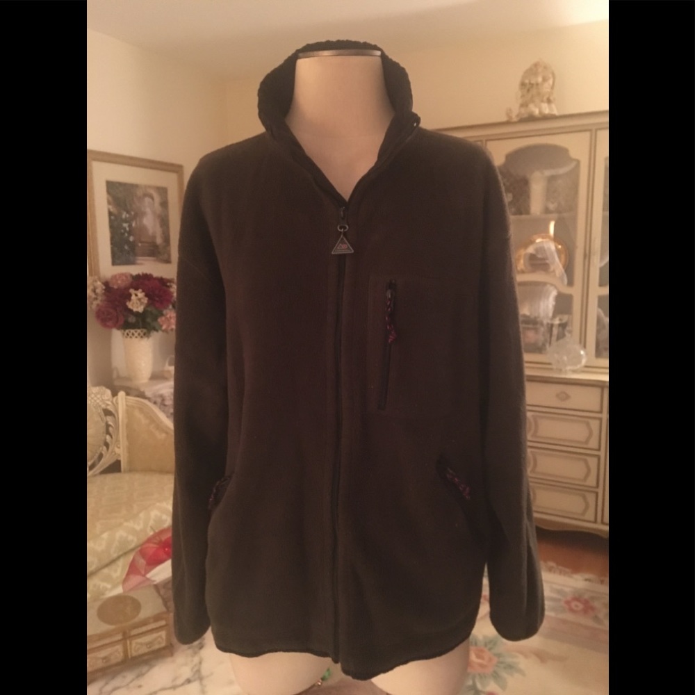 Outersport men’s gray/3 pockets/zipper size M